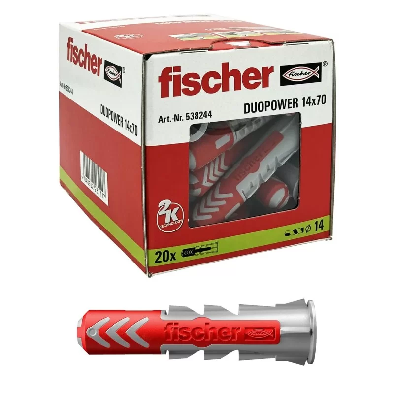 Studs Fischer DuoPower 538244 Ø 14 x 70 mm...
