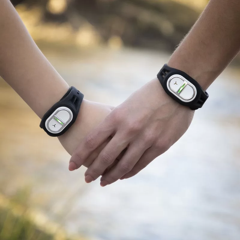 Rechargeable Mosquito-repellent Bracelet using...