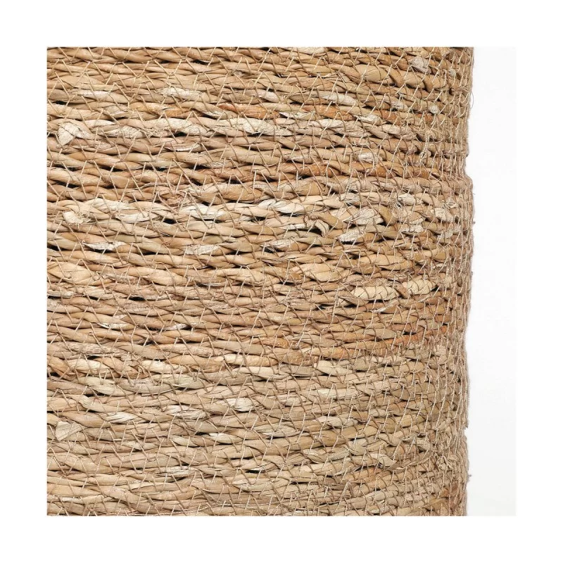 Set of Baskets Mica Decorations 3 Pieces Brown...