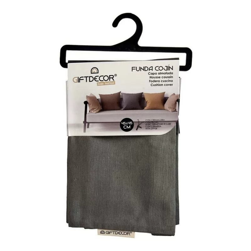 Cushion cover Anthracite 45 x 0,5 x 45 cm 60 x...