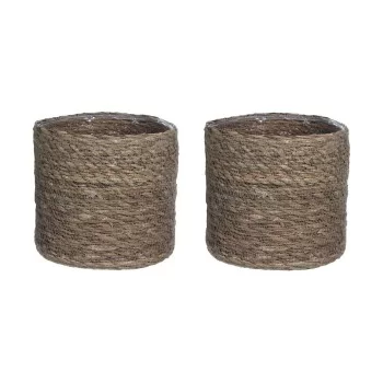 Basket Mica Decorations Atlantic Brown wicker (16 x 16... 2