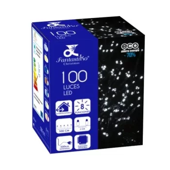 Wreath of LED Lights 5 m Blue White 3,6 W Christmas 2