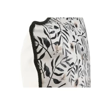 Cushion Home ESPRIT White Black Printed 45 x 15 x 45 cm 2