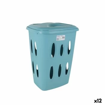 Laundry basket Tontarelli Laundry Blue 41 x 33,2 x 54,5...