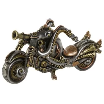 Decorative Figure Home ESPRIT Grey Multicolour Motorbike...
