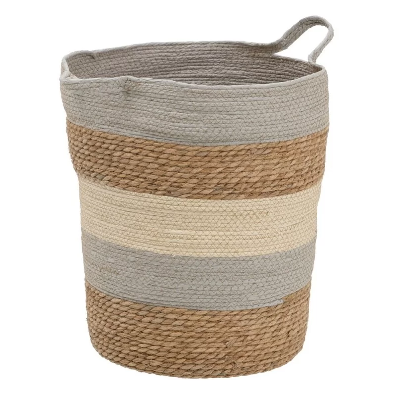 Set of Baskets Natural Grey Natural Fibre 48 x...