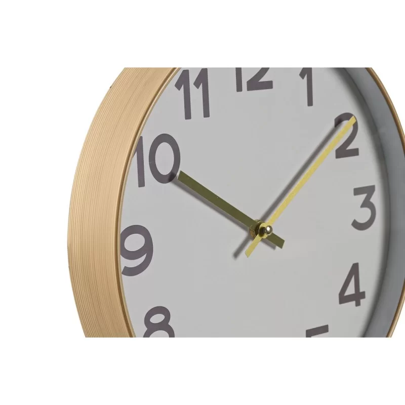Wall Clock Home ESPRIT White Golden PVC 30 x 4...