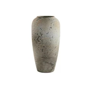 Vase Home ESPRIT White Brown Ceramic Aged finish 16 x 16...