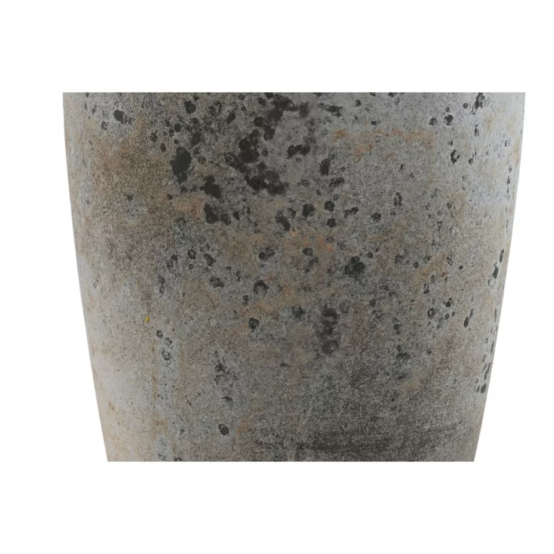 Vase Home ESPRIT White Brown Ceramic Aged...