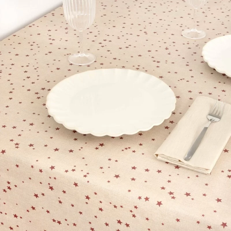 Stain-proof tablecloth Mauré Merry Christmas...