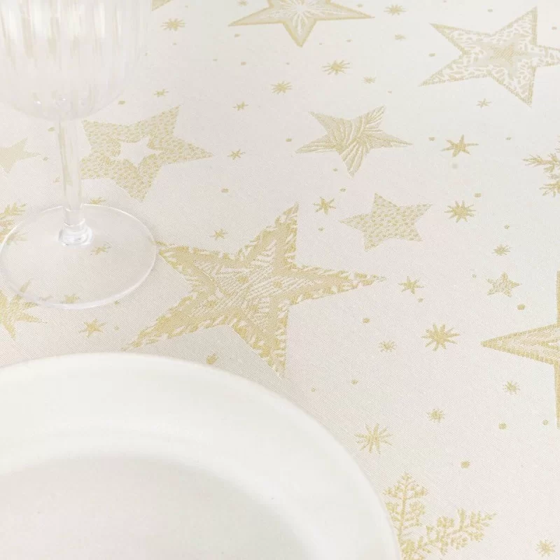 Stain-proof tablecloth Mauré Christmas 100 x...