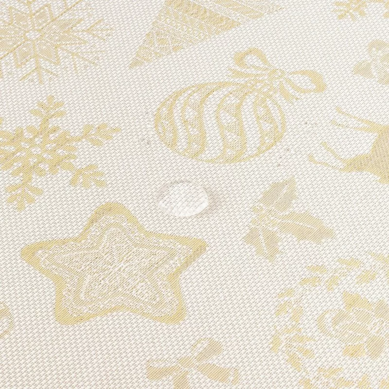 Stain-proof tablecloth Mauré Christmas 200 x...