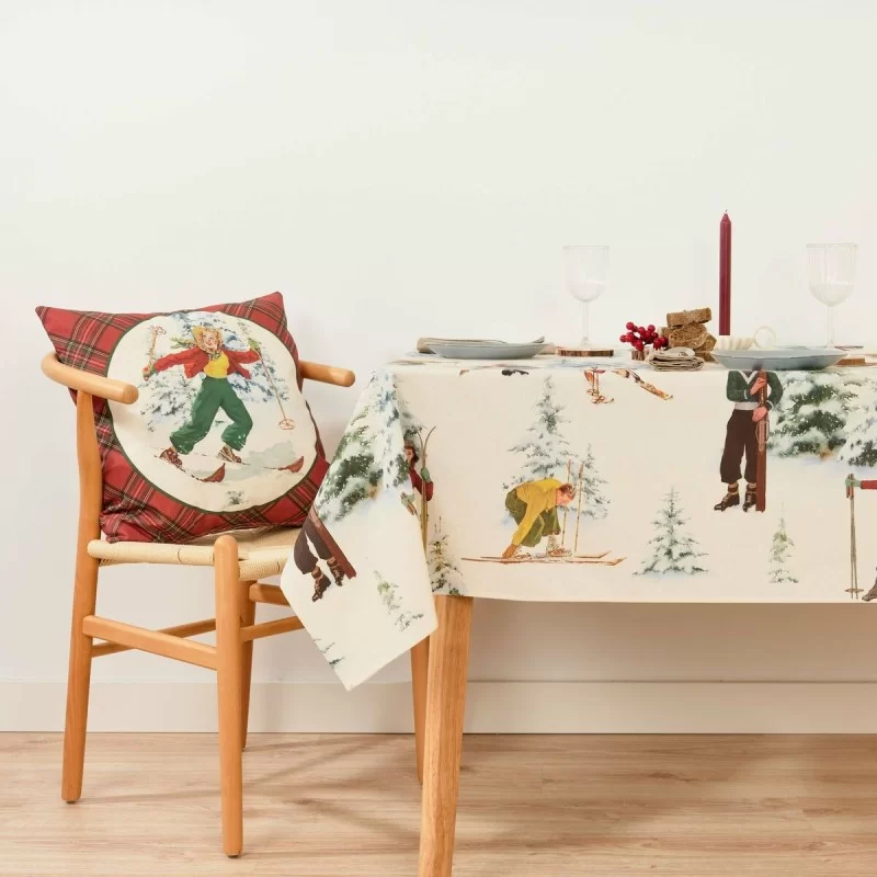 Stain-proof tablecloth Mauré Christmas Sky 450...