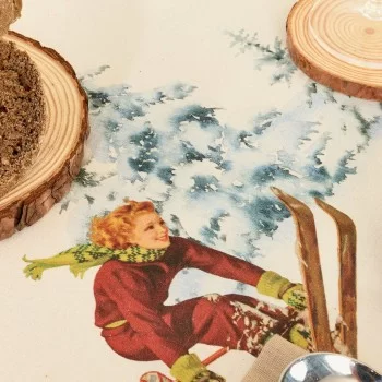 Stain-proof tablecloth Mauré Christmas Sky 500 x 155 cm 2