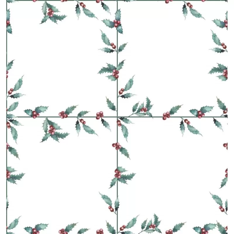 Tablecloth Mauré White Christmas