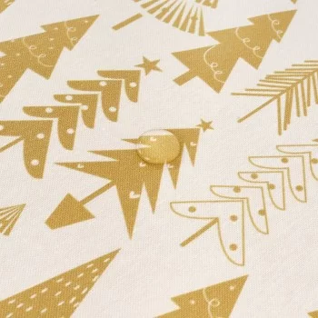 Stain-proof resined tablecloth Mauré Christmas 100 x 140 cm 2