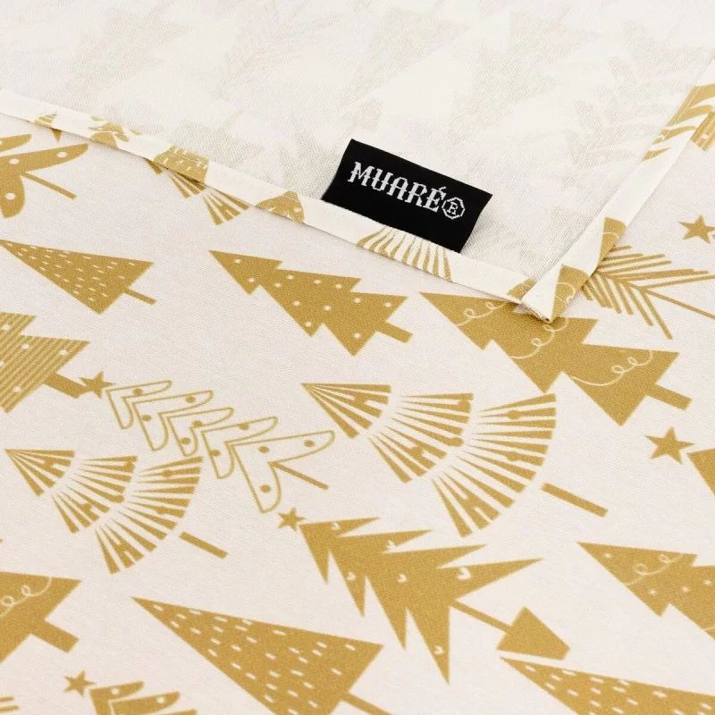 Stain-proof resined tablecloth Mauré Christmas...