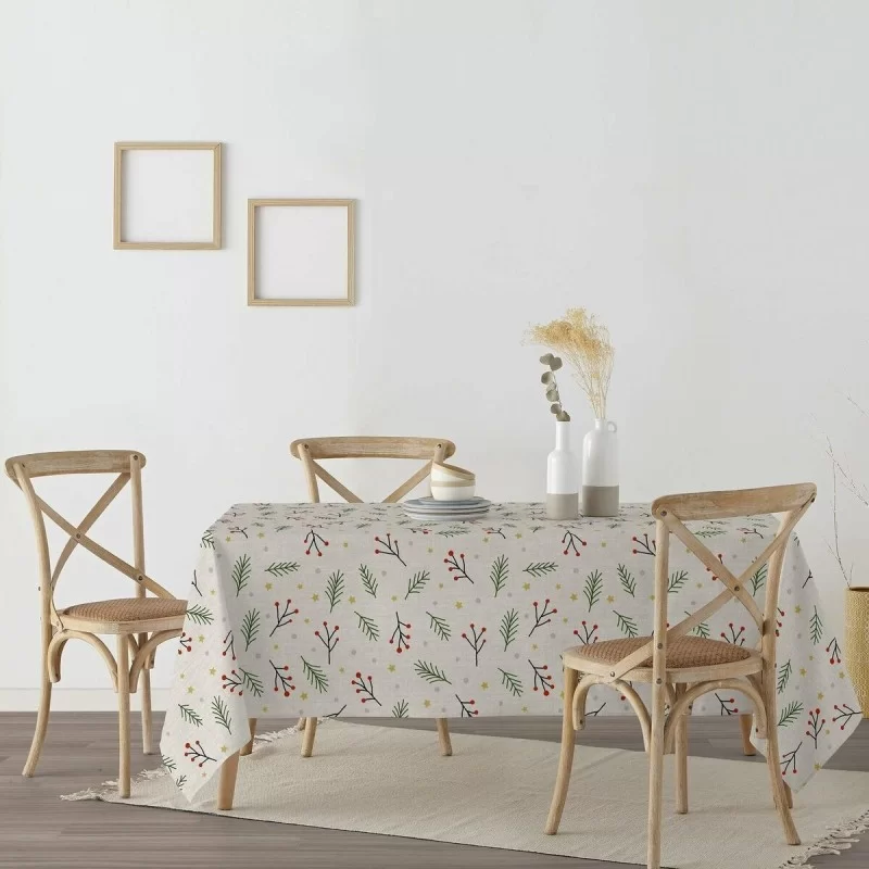 Stain-proof resined tablecloth Mauré Merry...
