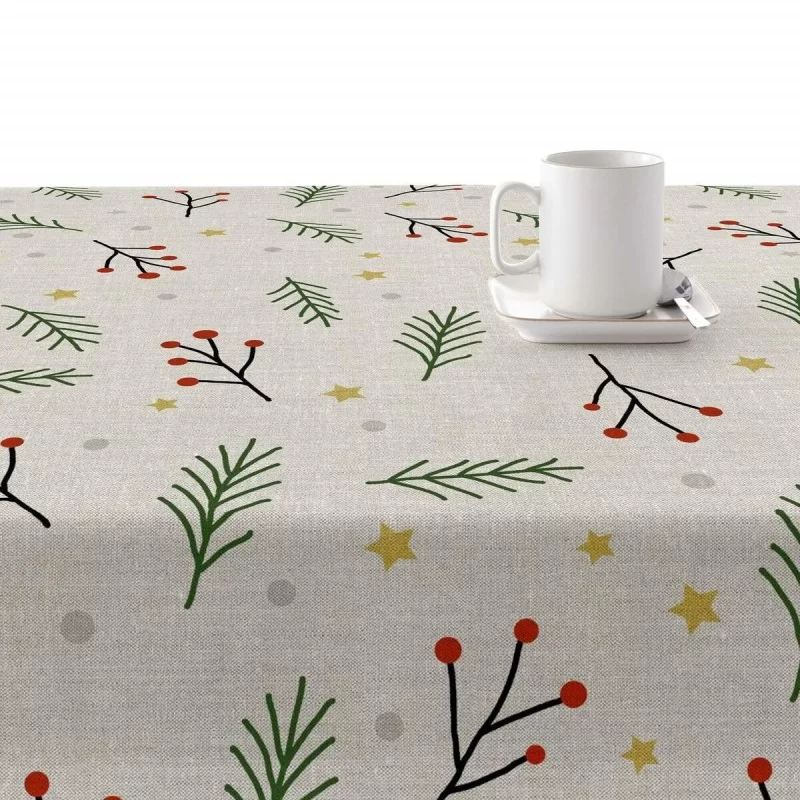 Stain-proof resined tablecloth Mauré Merry...
