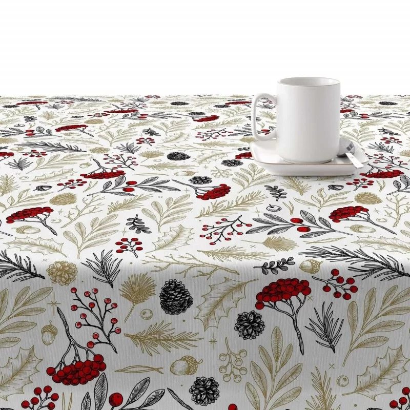 Stain-proof resined tablecloth Mauré Merry...