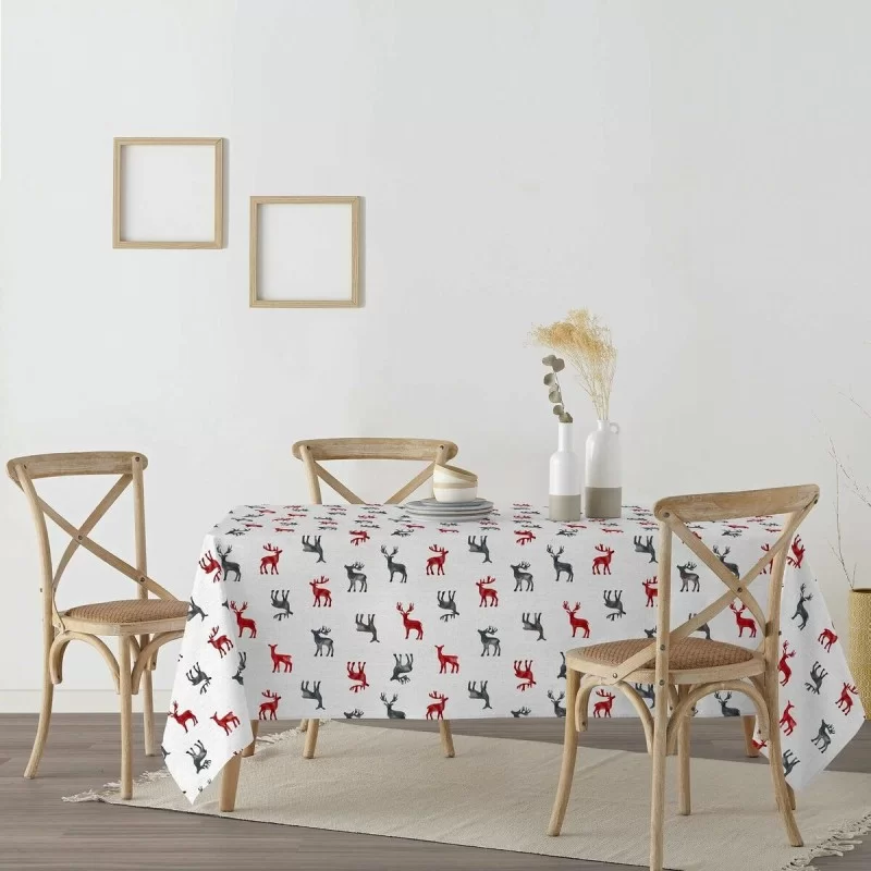 Stain-proof resined tablecloth Mauré Merry...