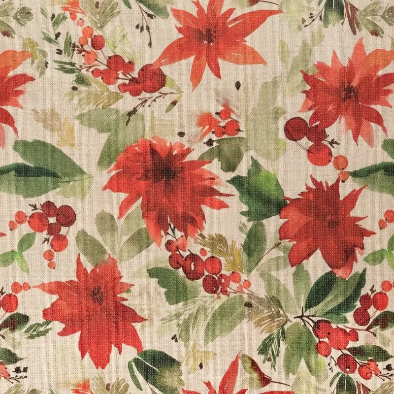 Stain-proof resined tablecloth Mauré Merry...