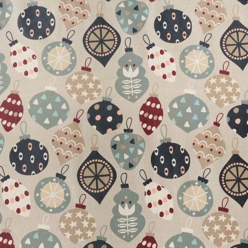 Stain-proof resined tablecloth Mauré Merry...