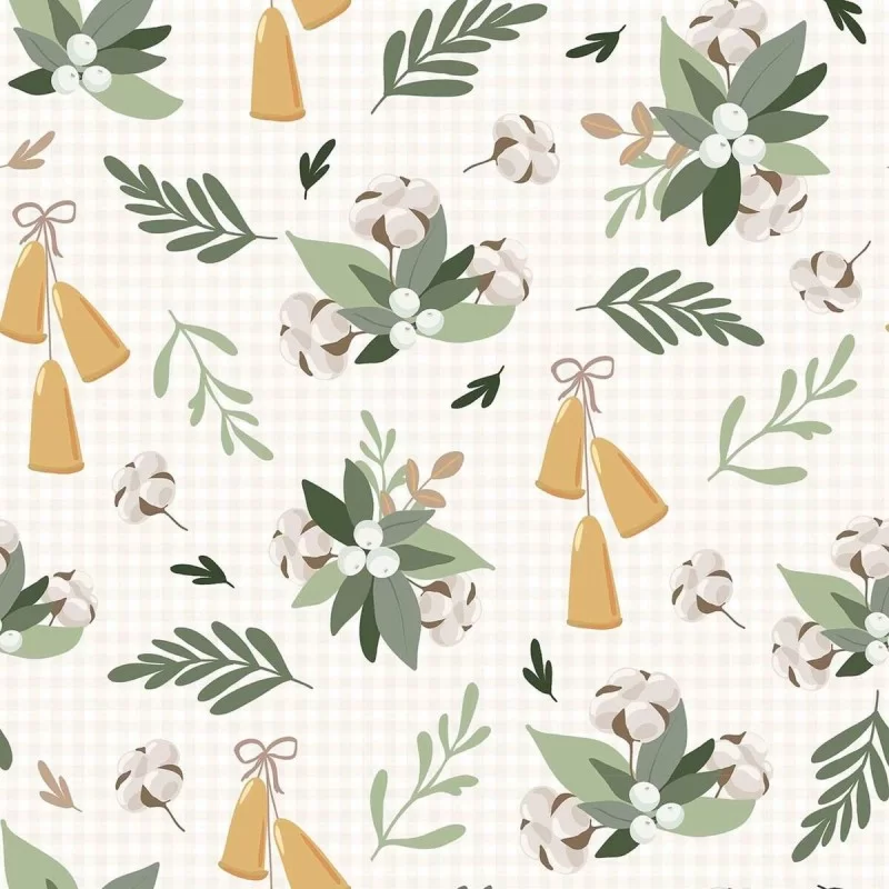 Stain-proof resined tablecloth Mauré Merry...