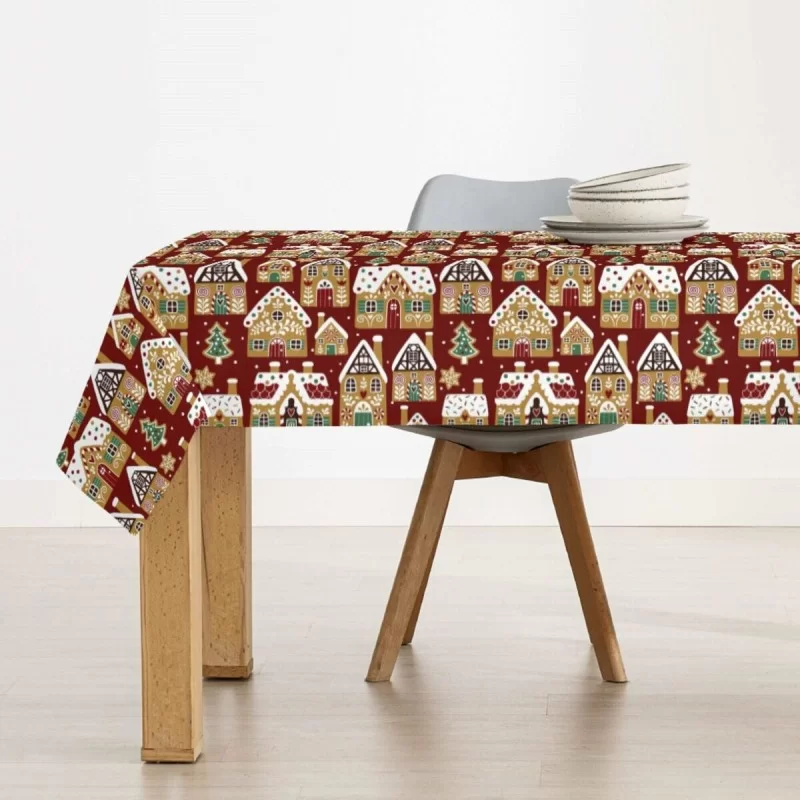 Stain-resistant resin tablecloth Mauré...