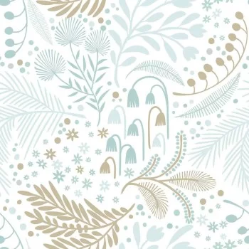 Stain-proof resined tablecloth Mauré Merry Christmas 140... 2