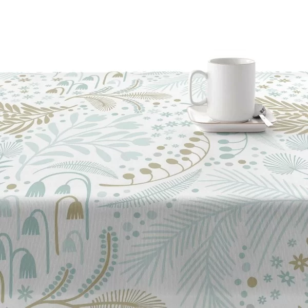 Stain-proof resined tablecloth Mauré Merry Christmas 300 x 140 cm
