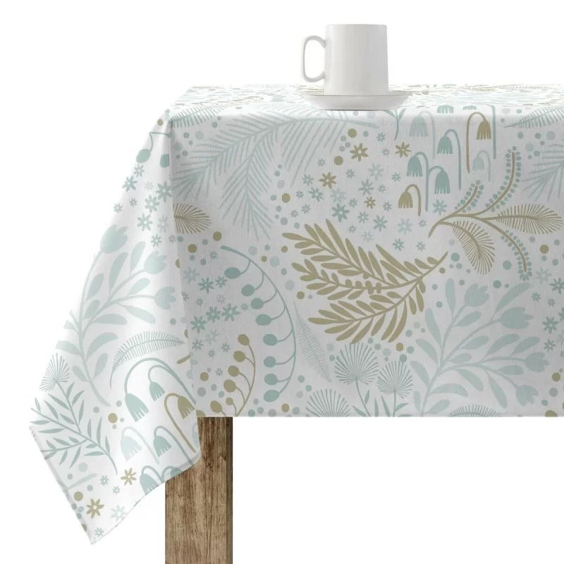 Stain-proof resined tablecloth Mauré Merry Christmas 250 x 140 cm