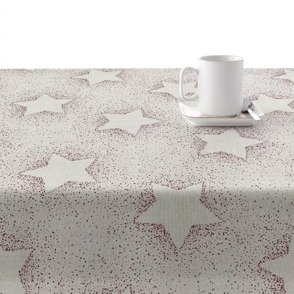 Stain-proof resined tablecloth Mauré Merry Christmas 200 x 140 cm
