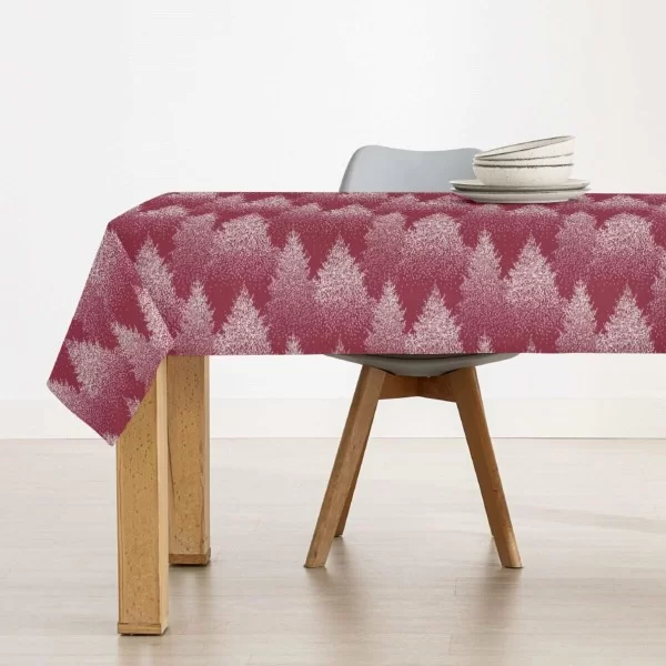 Stain-proof resined tablecloth Mauré Merry Christmas 100 x 140 cm
