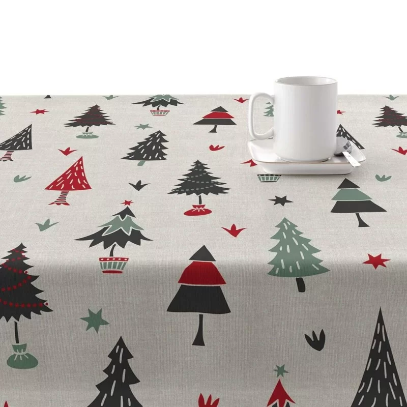 Stain-proof resined tablecloth Mauré Merry...
