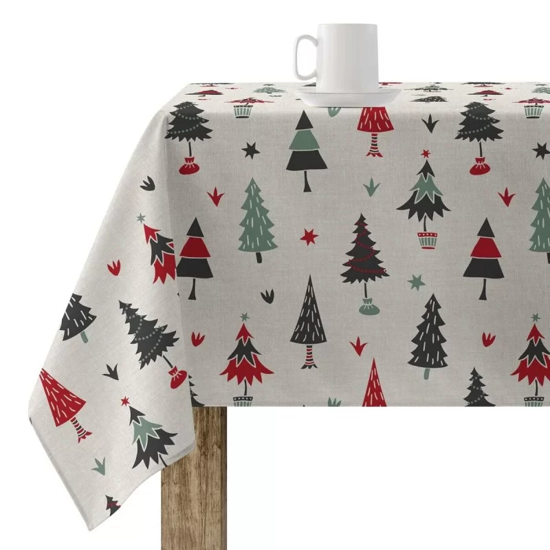 Stain-proof resined tablecloth Mauré Merry...
