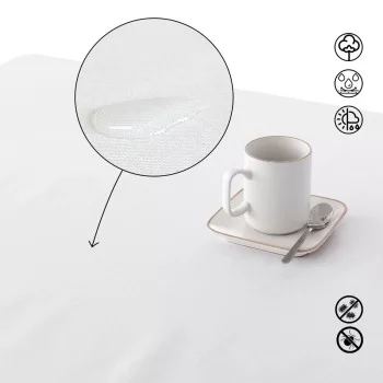 Stain-proof resined tablecloth Mauré Merry Christmas 300... 2