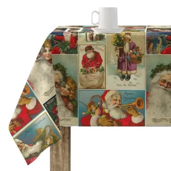 Stain-proof resined tablecloth Mauré Vintage Christmas...
