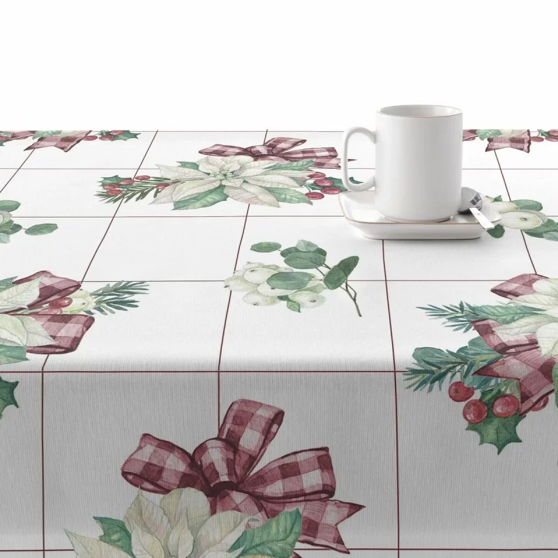 Stain-proof resined tablecloth Mauré Christmas...