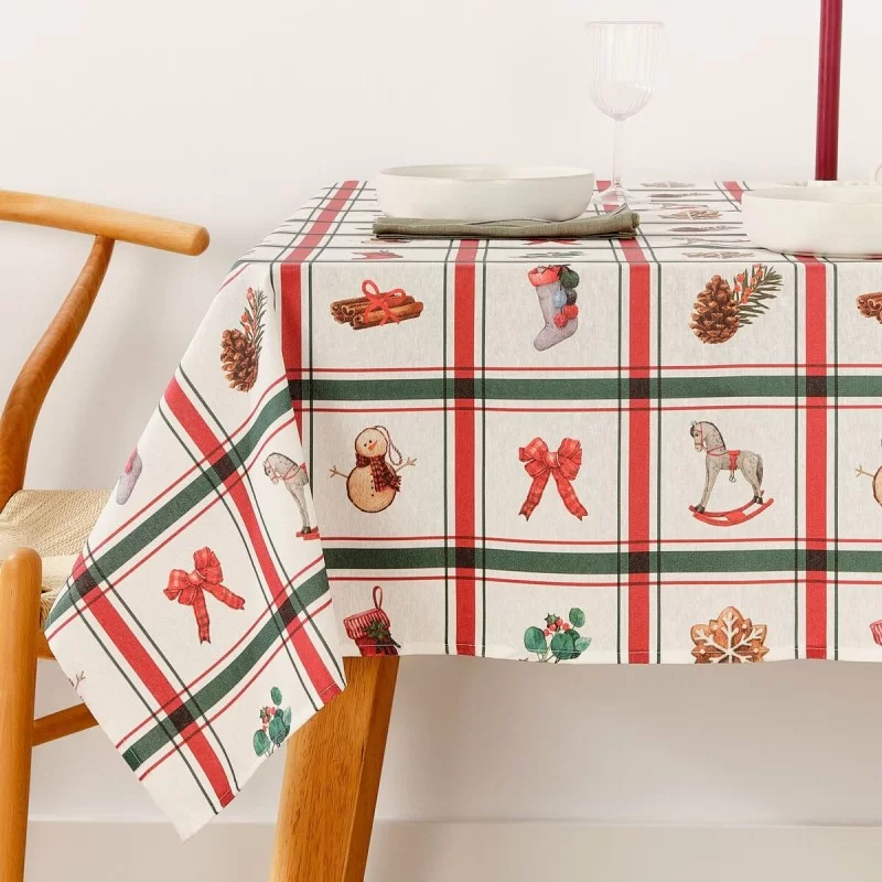 Stain-proof resined tablecloth Mauré 200 x 140 cm