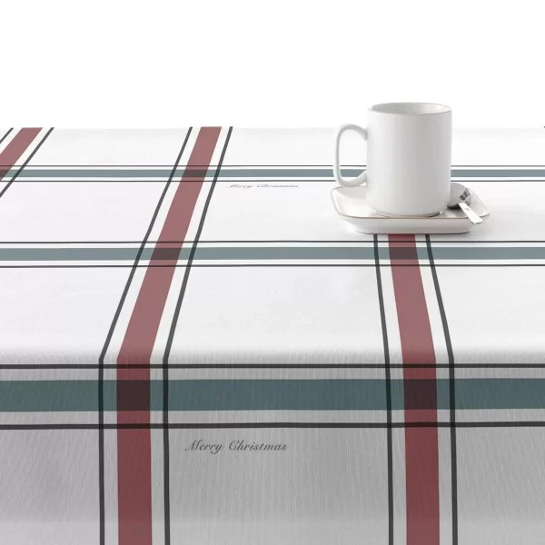 Stain-proof resined tablecloth Mauré Elegant Christmas 300 x 180 cm