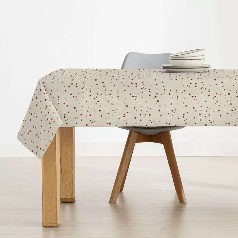 Stain-proof resined tablecloth Mauré Merry...