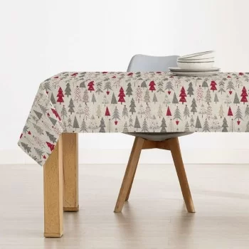 Stain-proof resined tablecloth Mauré Merry Christmas 200...