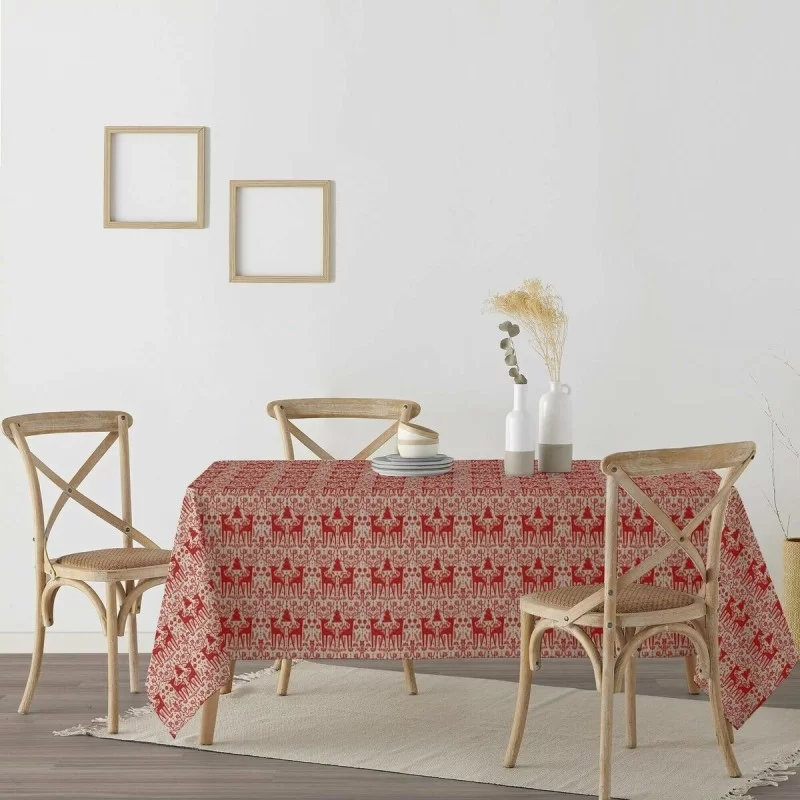 Stain-proof resined tablecloth Mauré Merry...