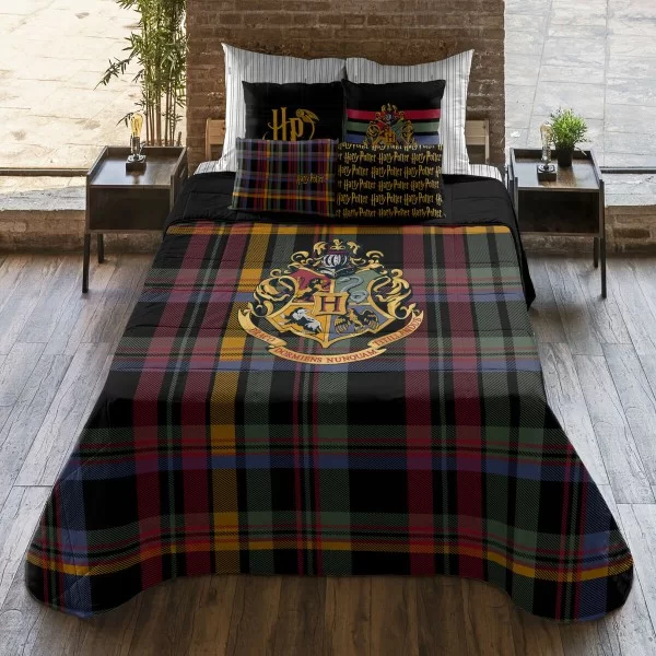 Duvet Harry Potter Classic Hogwarts Multicolour 250 g/m² 190 x 270 cm 190 x 4 x 270 cm Single