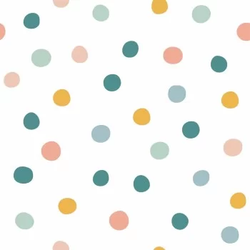 Fitted bottom sheet Kids&Cotton Kibo Multicolour 90 x 200 cm 2