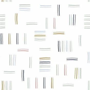 Fitted bottom sheet Kids&Cotton Italo Multicolour 60x120cm 2