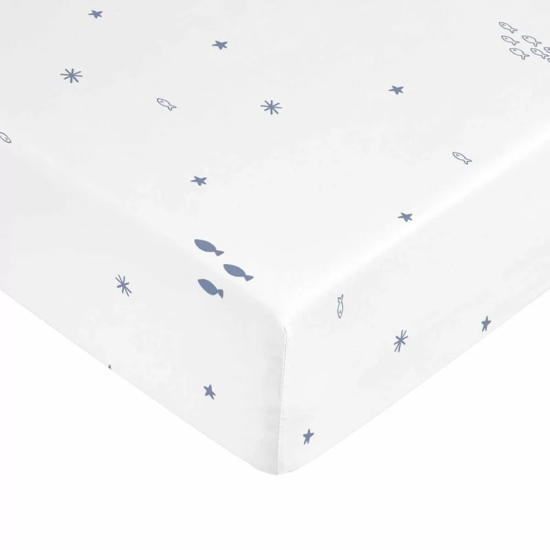 Fitted bottom sheet Kids&Cotton Tabor...