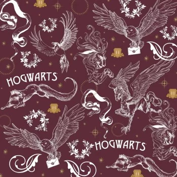 Nordic cover Harry Potter Creatures 140 x 200 cm Single 2