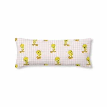 Pillowcase Looney Tunes Tweety Vichy Pink 45 x 125 cm